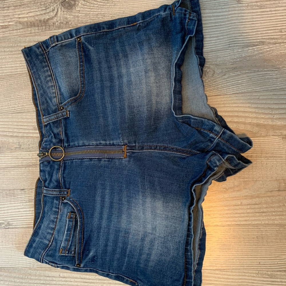 High Waisted Key Ring Shorts